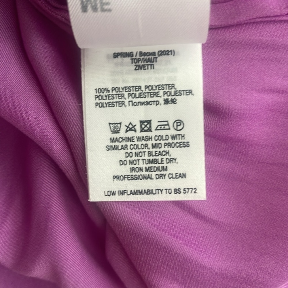 Essential Antwerp Purple Blouse - Picture 5 of 5